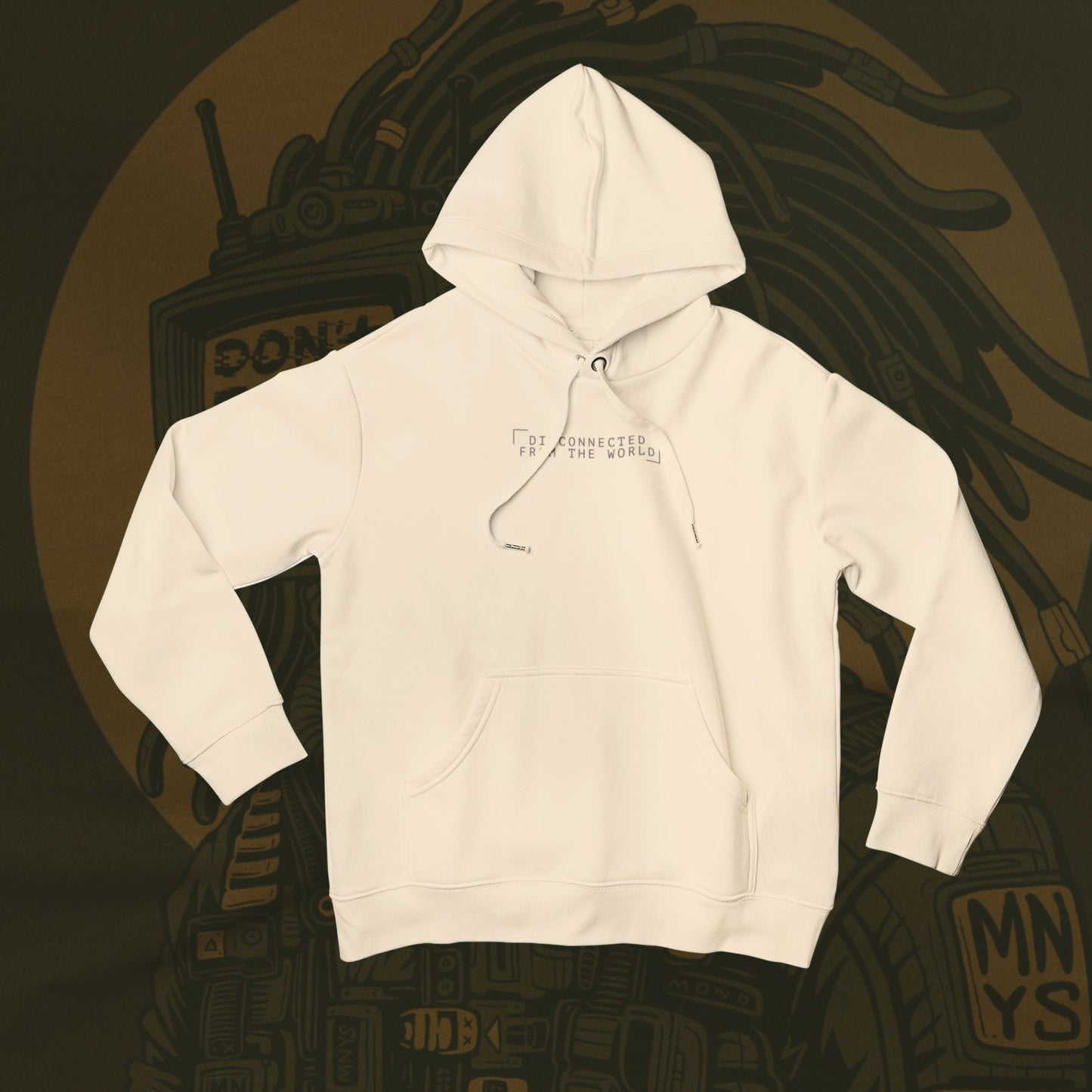 "DISCONNECTED FROM THE WORLD" HOODIE
